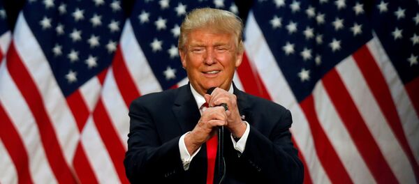 Kandidat Republikanske partije za predsednika SAD Donald Tramp Kandidat Republikanske partije za predsednika SAD Donald Tramp - Sputnik Srbija