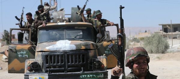 Сиријски војници у провинцији Хомс - Sputnik Србија