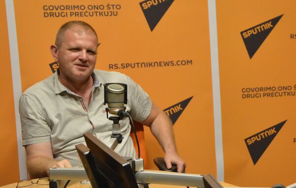 Горан Матић, професор Универзитета „Унион“ - Sputnik Србија