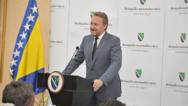 Bakir Izetbegović jna skupštini SDA u Novom Pazaru - Sputnik Srbija