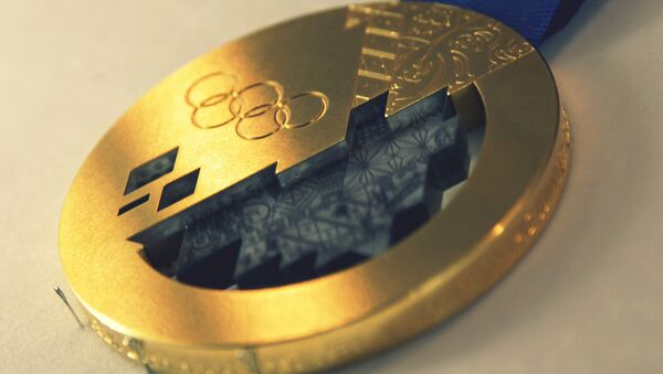 Златна медаља са Олимпијских игара у Сочију 2014. - Sputnik Србија
