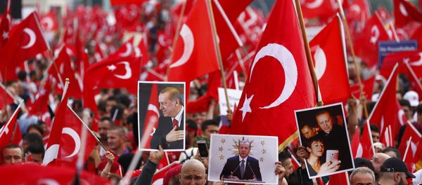 Erdoganove pristalice protestuju u Nemačkoj, Keln - Sputnik Srbija