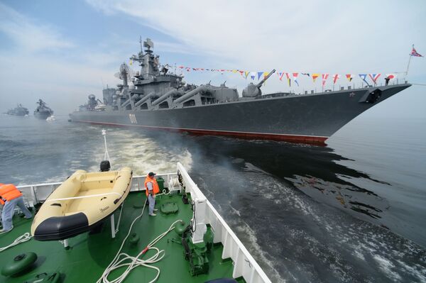 Obeležavanje dana Ratne mornarice Rusije - Sputnik Srbija