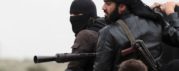 Борци терористичке групе Нусра фронт у Алепу - Sputnik Србија