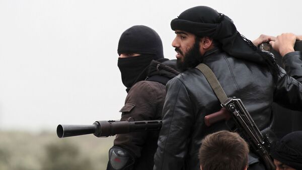 Borci terorističke grupe Nusra front u Alepu - Sputnik Srbija