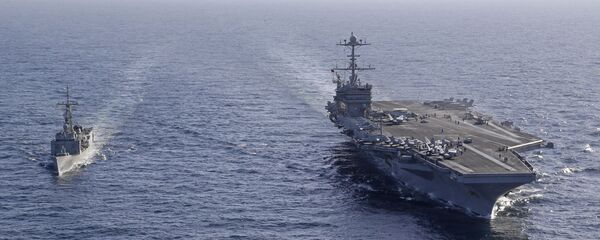 Амерички носач авиона „Хари Труман“ Амерички носач авиона „Хари Труман“ - Sputnik Србија