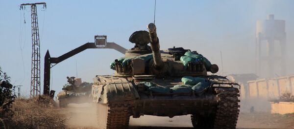 Сиријска војска на улазу у Алеп Сиријска војска на улазу у Алеп - Sputnik Србија