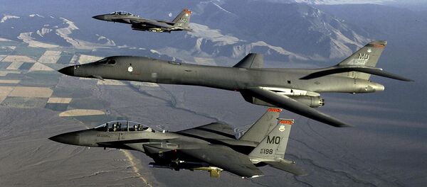 Амерички авиони B-1B Lancer Амерички авиони B-1B Lancer - Sputnik Србија