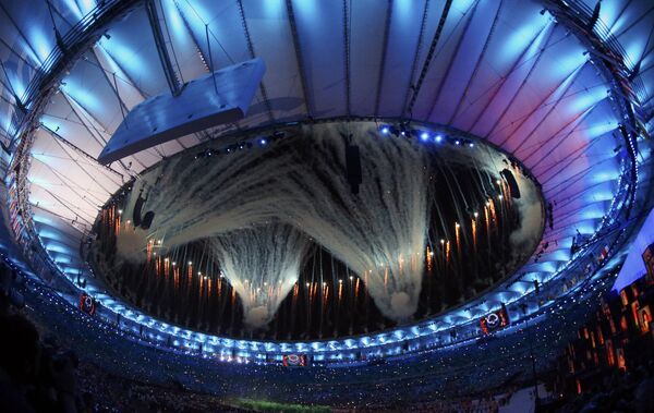 Свечана церемонија отварања Летњих олимпијских игара у Рио де Жанеиру Свечана церемонија отварања Летњих олимпијских игара у Рио де Жанеиру - Sputnik Србија
