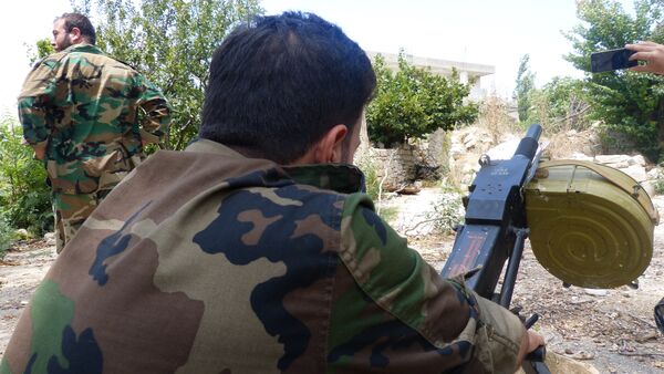 Sirijska armija pronašla novo oružje terorista u blizini Alepa. - Sputnik Srbija
