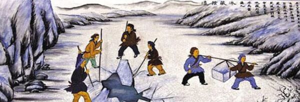 Древни људи су зими сакупљали природан лед Древни људи су зими сакупљали природан лед - Sputnik Србија