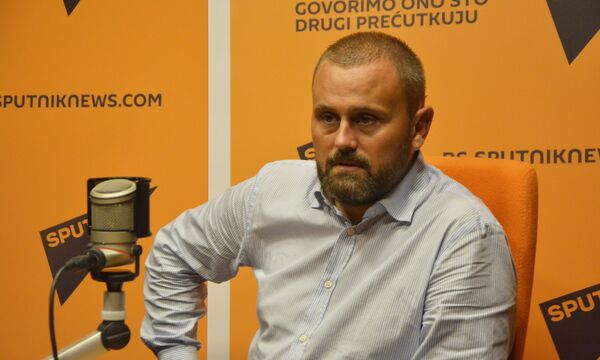 Zoran Kojić, predsednik Srpske narodne Stranke u Hrvatskoj Zoran Kojić, predsednik Srpske narodne Stranke u Hrvatskoj - Sputnik Srbija