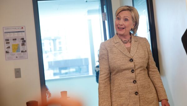 Predsednička kandidatkinja demokrata Hilari Klinton - Sputnik Srbija