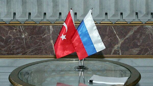 Zastava Rusije i Turske - Sputnik Srbija