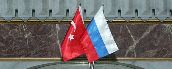 Zastava Rusije i Turske - Sputnik Srbija