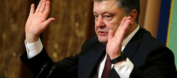 Председник Украјине Петро Потрошенко - Sputnik Србија