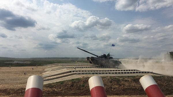 Тенковски биатлон, Међународне војне игре у Русији  - Sputnik Србија