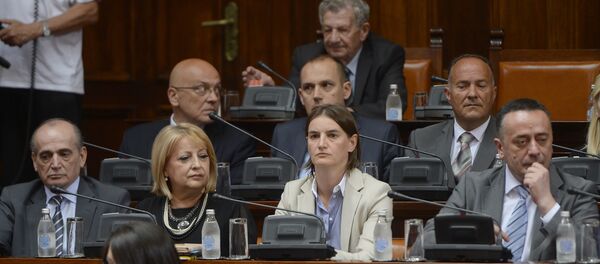 Кандидати за министре Владе Србије током седнице у Скупштини Србије. Кандидати за министре Владе Србије током седнице у Скупштини Србије. - Sputnik Србија