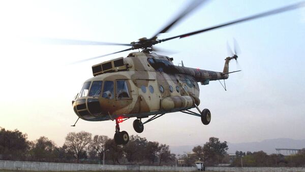 This undated photo shows a Russian-made MI-17 Pakistan Army helicopter landing in Islamabad, Pakistan - Sputnik Srbija