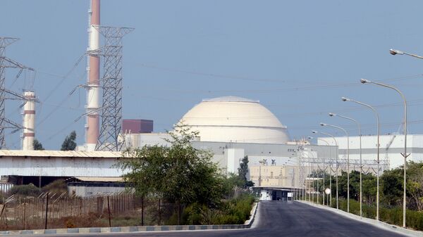 Зграда реактора у нуклеарној електрани Бушер на југу Ирана. - Sputnik Србија