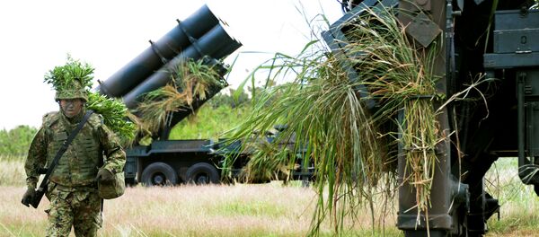 Јапански војник из одбрамбене јединице - Sputnik Србија