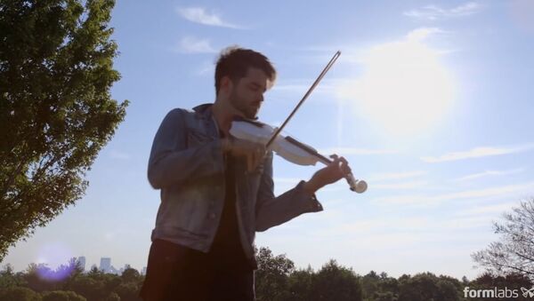 Rhett Price Debuts Formlabs' 3D-Printed Violin - Sputnik Србија