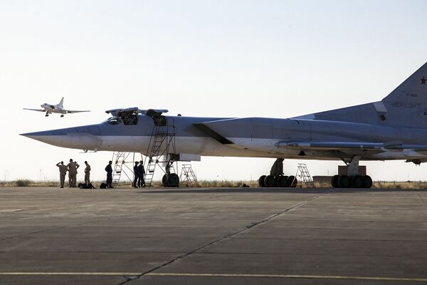 Руски бомбардер Ту-22М3. Руски бомбардер Ту-22М3. - Sputnik Србија