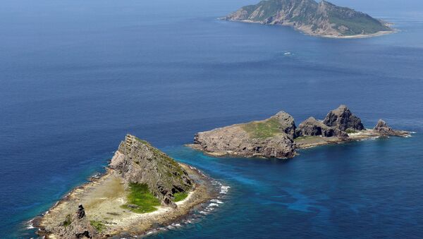 Grupa spornih ostrva u Istočnom kineskom moru, Minamikodžima, Kitakodžima i Utsuri, poznatija kao ostrva Senkaku u Japanu i Djaoju u Kini. - Sputnik Srbija