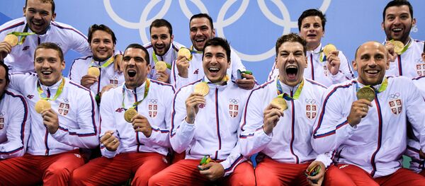 Златни ватерполисти Србије Златни ватерполисти Србије - Sputnik Србија