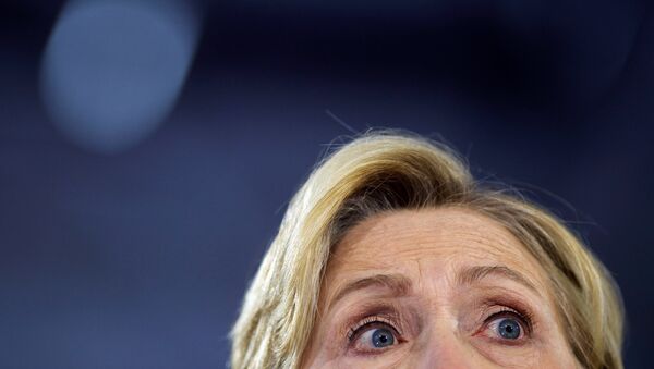 Кандидат Демократске партије за председника САД Хилари Клинтон током предизборног митинга у Кливленду - Sputnik Србија