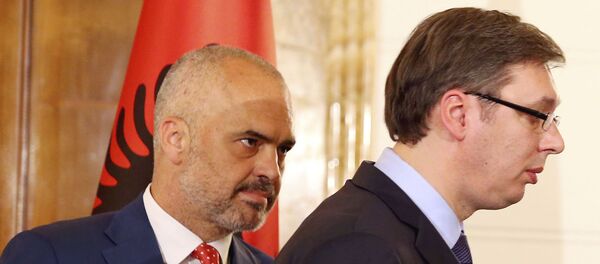 Александар Вучић и Еди Рама - Sputnik Србија