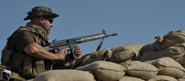 Девета бригада курдских пешмегри на бојишту у Сирији. - Sputnik Србија