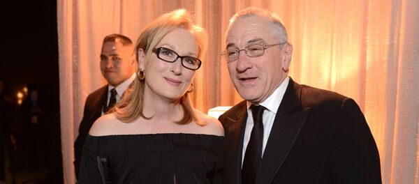 Glumci Meril Strip i Robert de Niro. Glumci Meril Strip i Robert de Niro. - Sputnik Srbija