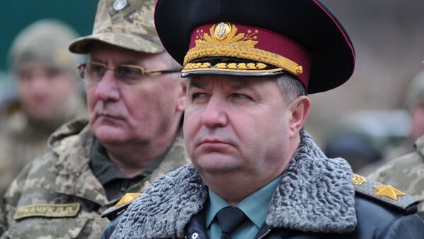 Ministar odbrane Ukrajine Stepan Poltorak - Sputnik Srbija