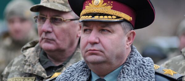Ministar odbrane Ukrajine Stepan Poltorak - Sputnik Srbija