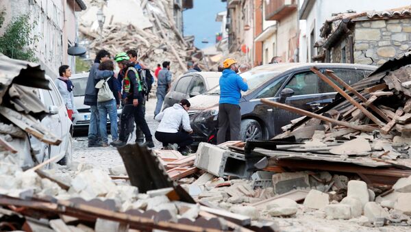 Zemljotres u Italiji - Sputnik Srbija