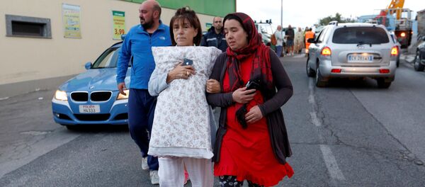 Земљотрес у Италији Земљотрес у Италији - Sputnik Србија