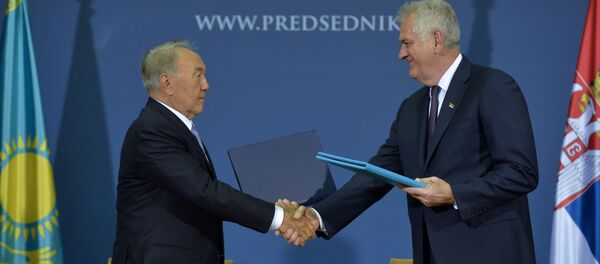 Srbija i Kazahstan, potpisivanje sporazuma - Sputnik Srbija