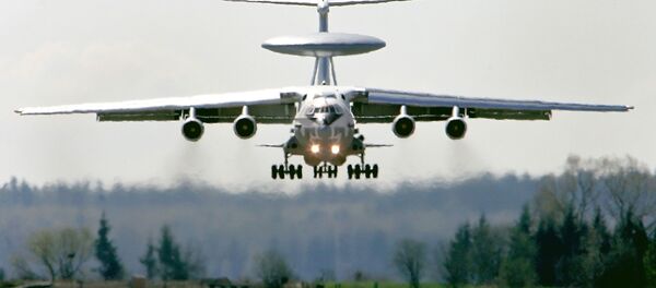 Руски авион за рано упозорење А-50 слеће на ваздухопловну базу у близини Минска - Sputnik Србија