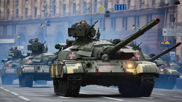Украјинки тенк Т-64М Булат - Sputnik Србија