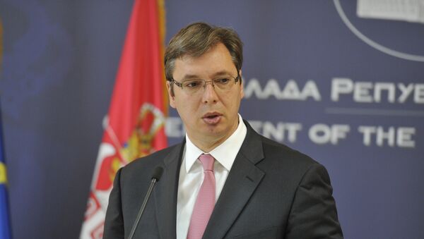 Aleksandar Vučić, premijer Srbije - Sputnik Srbija