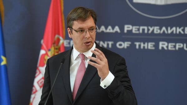 Александар Вучић, премијер Србије - Sputnik Србија