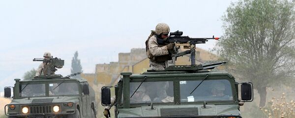 Амерички војници на војној вежби  - Sputnik Србија