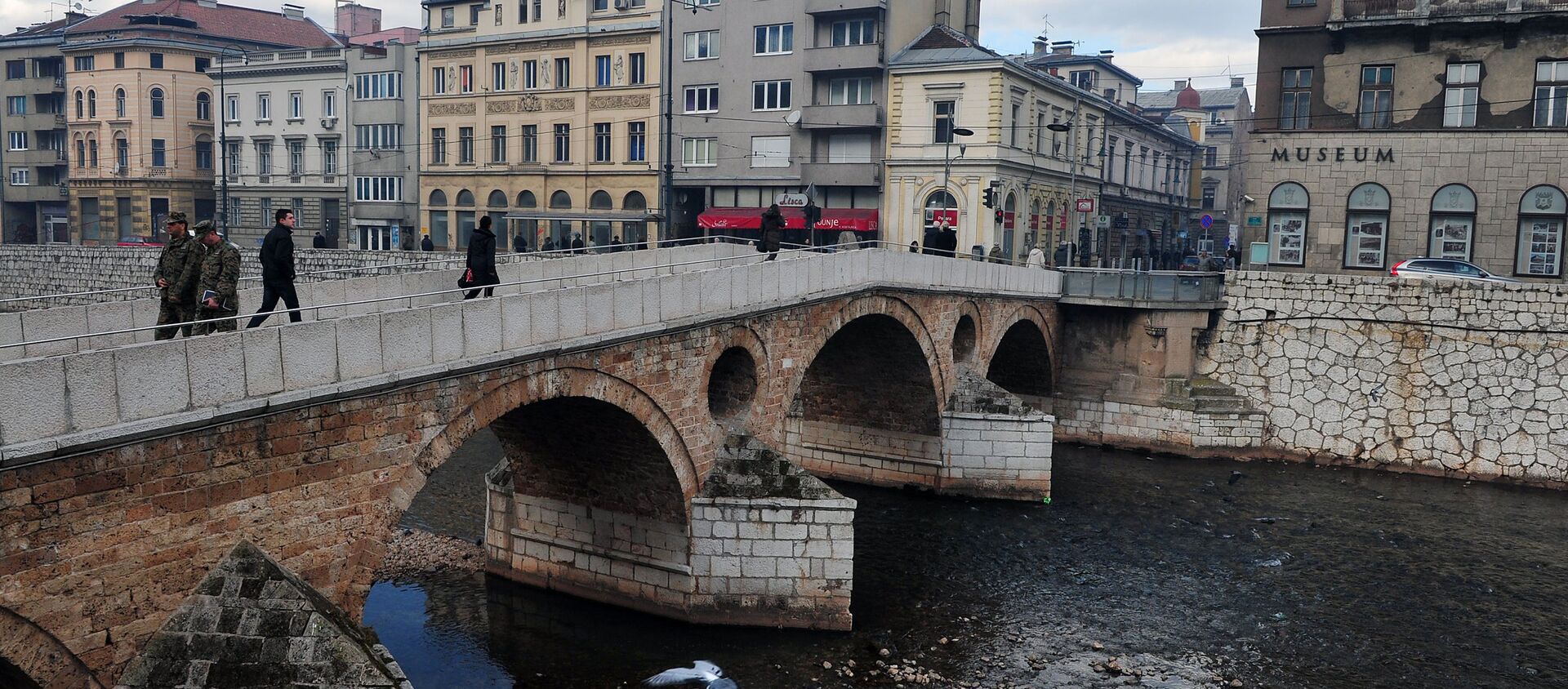 Latinska ćuprija (Principov most) u Sarajevu, BiH - Sputnik Srbija, 1920, 17.01.2019