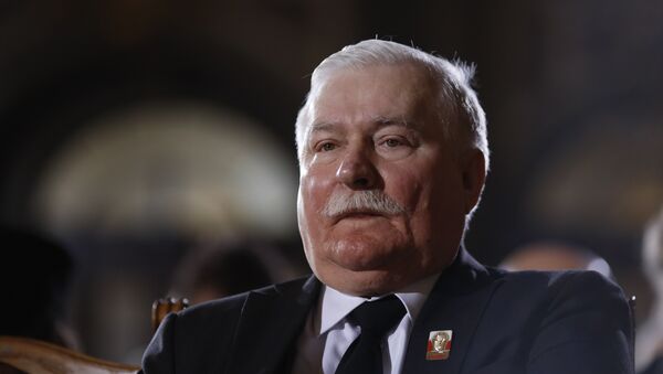 Бивши председник Пољске Лех Валенса  - Sputnik Србија