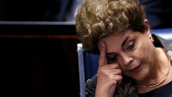 Suspendovana predsednica Brazila Dilma Rusef - Sputnik Srbija