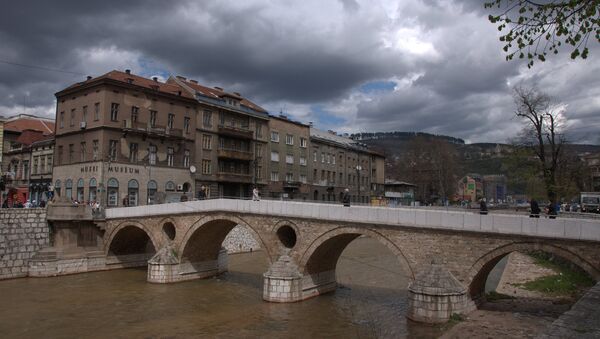 Латинска ћуприја (Принципов мост) у Сарајеву, БиХ - Sputnik Србија