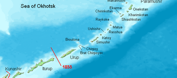 Kurilska ostrva i istorijske granice Rusije i Japana - Sputnik Srbija