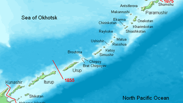 Kurilska ostrva i istorijske granice Rusije i Japana - Sputnik Srbija