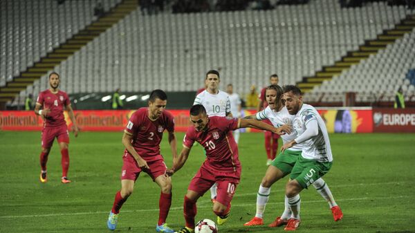 Duel tokom kvalifikacione utakmice za Svetsko prvenstvo u Rusiji 2018. godine između Srbije i Republike Irske - Sputnik Srbija